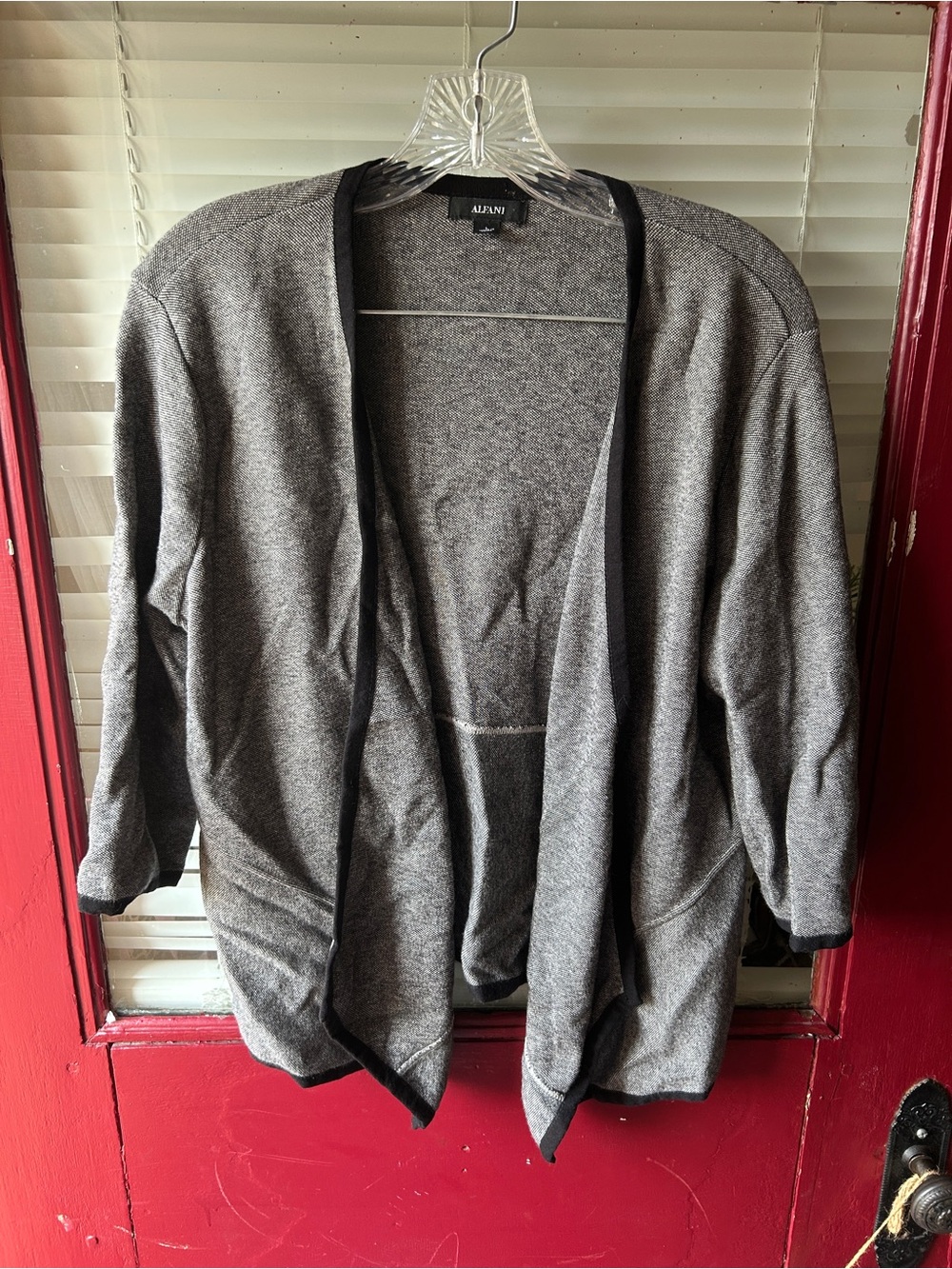 Alfani open front cardigan